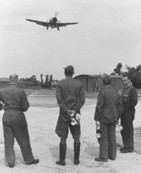 1 25.06.42 Lt.Raucheisen return from first mission to Falmouth