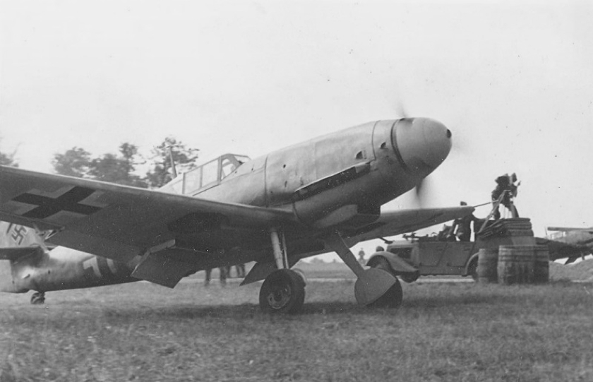 6 Uffz Blochberger in Me 109G